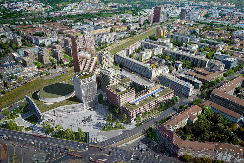 Design of New Istropolis Bratislava by KCAP and CITYFÖRSTER is progressing